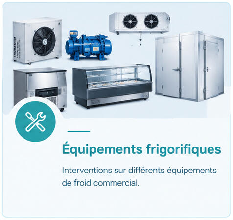 Equipements frigorifiques